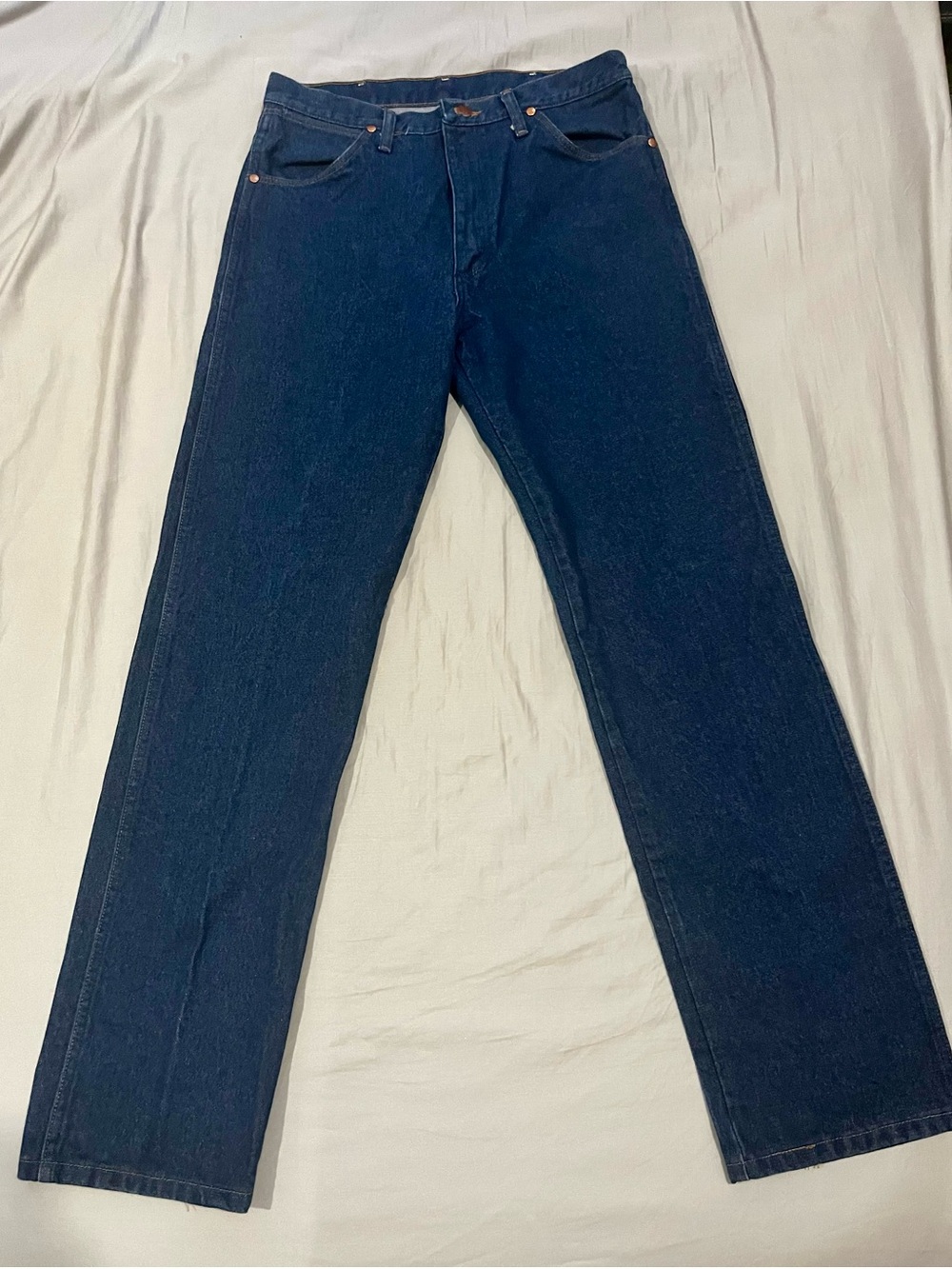 Wrangler Dark Blue cowboy Cut 13MWZ Men's Jeans 34x34
